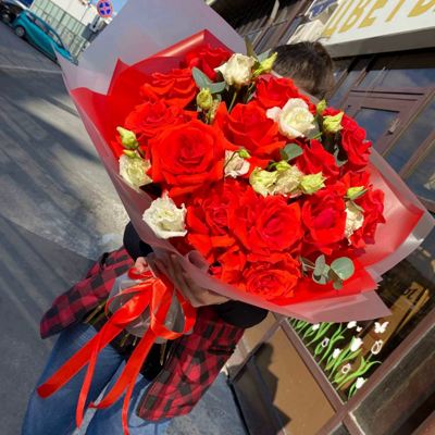 Букет  " Пламя страсти"