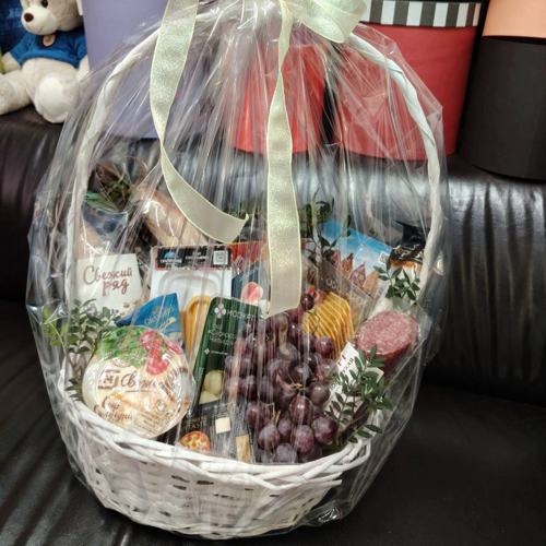 Подарочная корзина с продуктами "Италия"